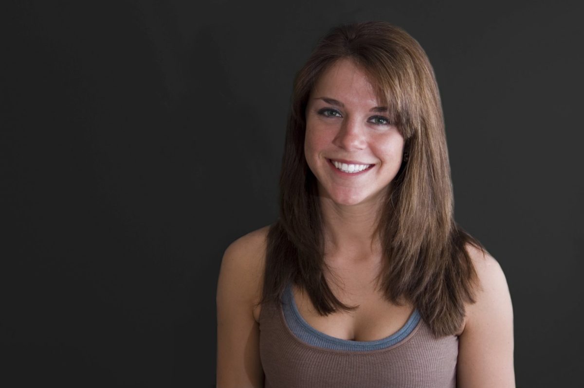 Femme souriante