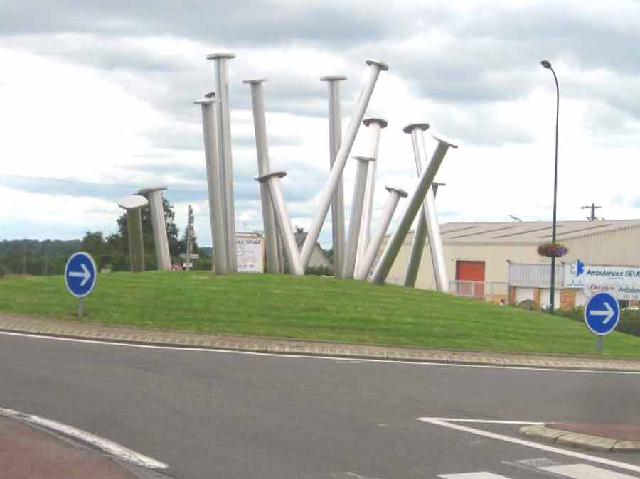 Top 3 du plus étonnant rondpoint de France